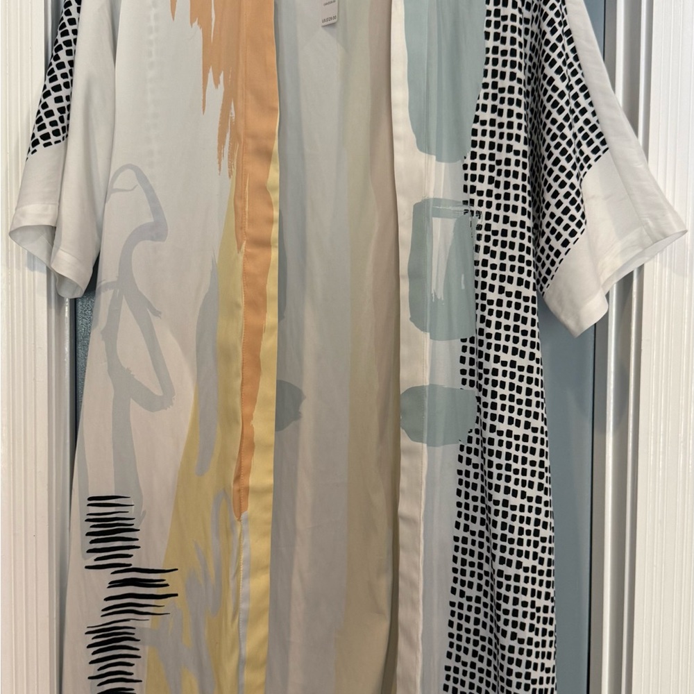 Stylish Multicolor Kimono Wrap! Brand New S/M Absolutely beautiful - Picture 5 of 10